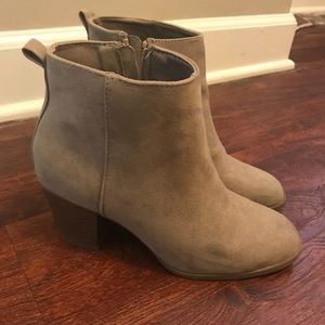 Old Navy Tan Booties